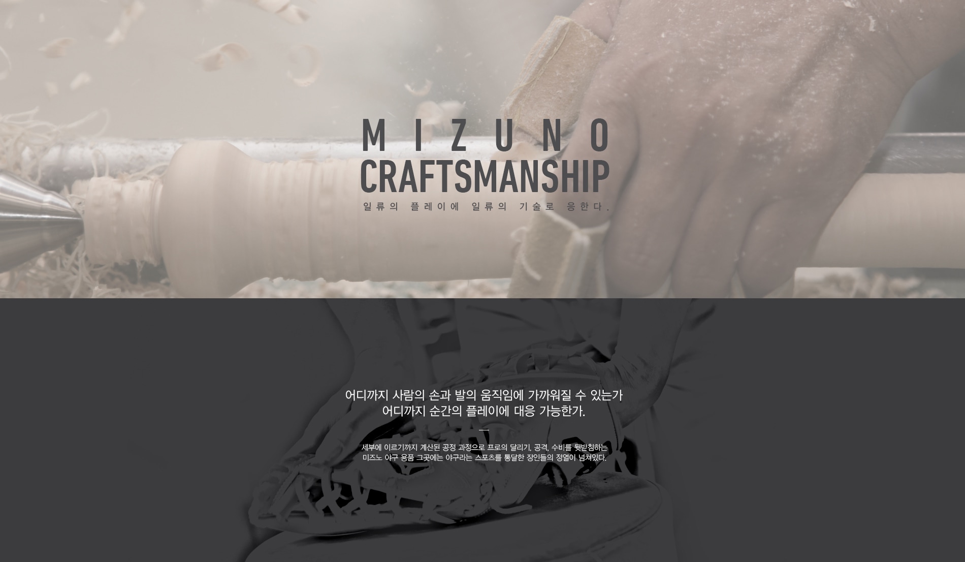 MIZUNO CRAFTSMANSHIP
